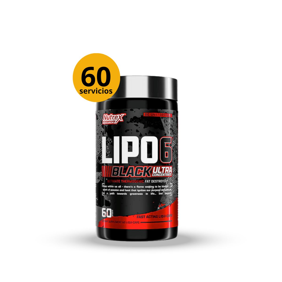 GENERICO - LIPO 6 BLACK ULTRA CONCENTRATE 60 CAP