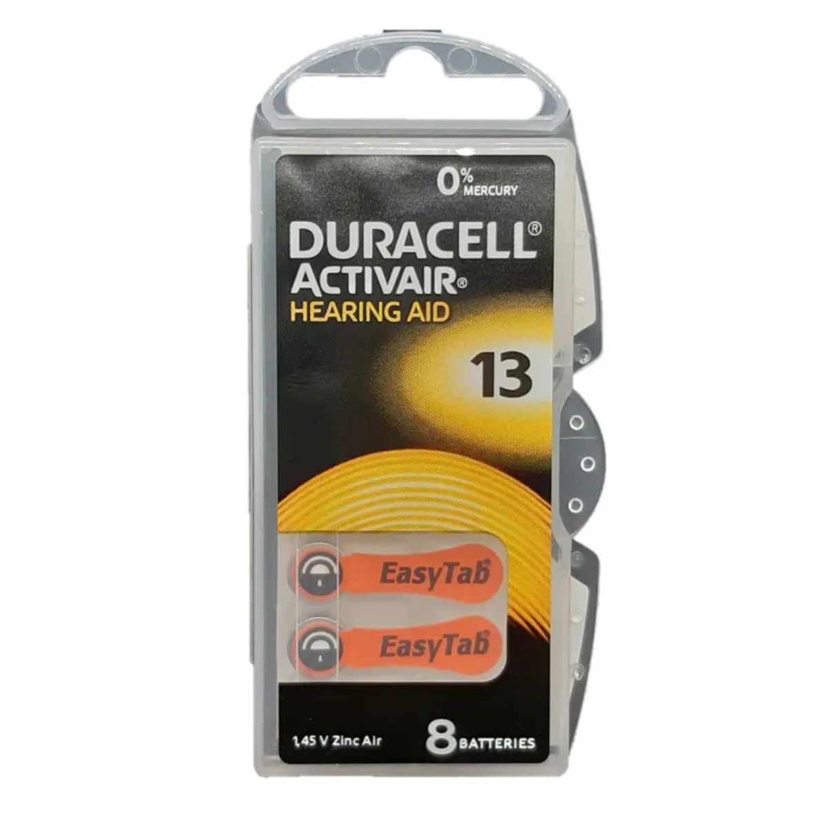 DURACELL - PILAS PARA AUDIFONOS MEDICADOS DURACELL 13 x 8 PILAS