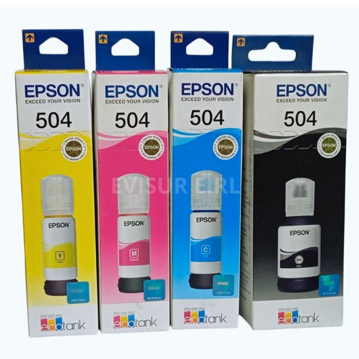 EPSON - KIT TINTA EPSON 504 PACK COMPLETO T504