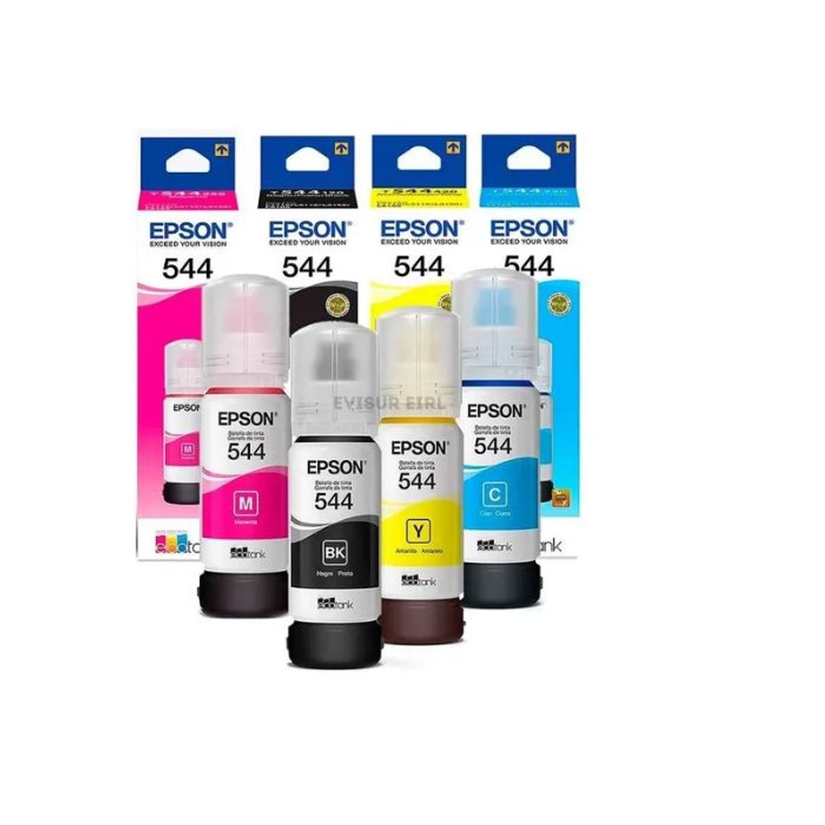 EPSON - KIT DE TINTA EPSON 544 PACK COMPLETO T544