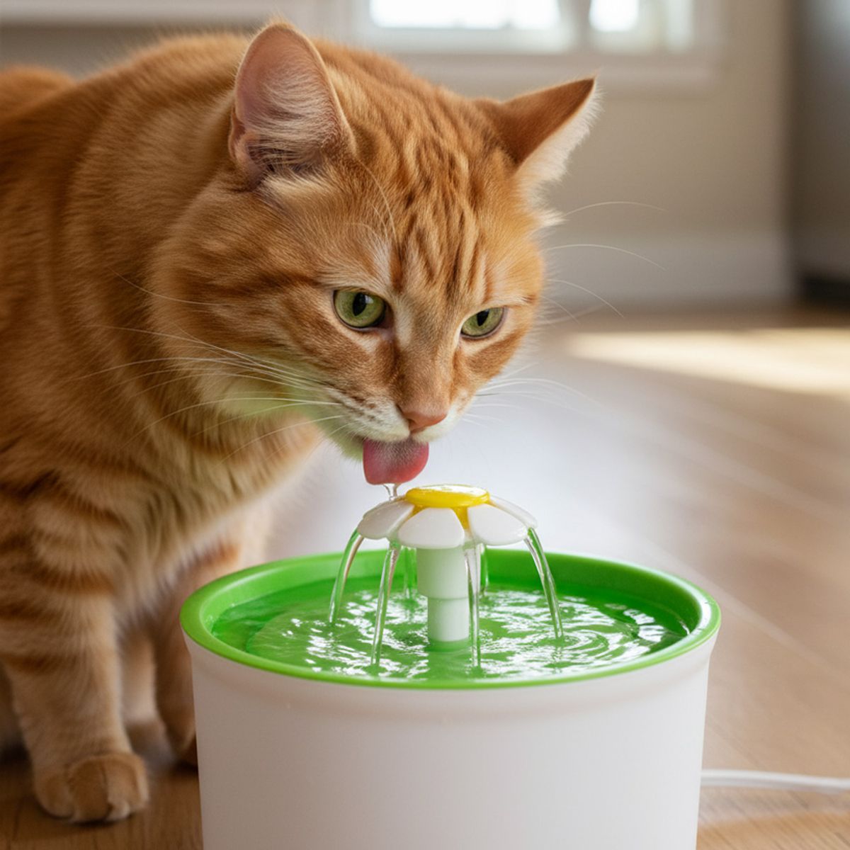 AMICATS - Bebedero Fuente De Agua Eléctrica Para Gatos Y Perros