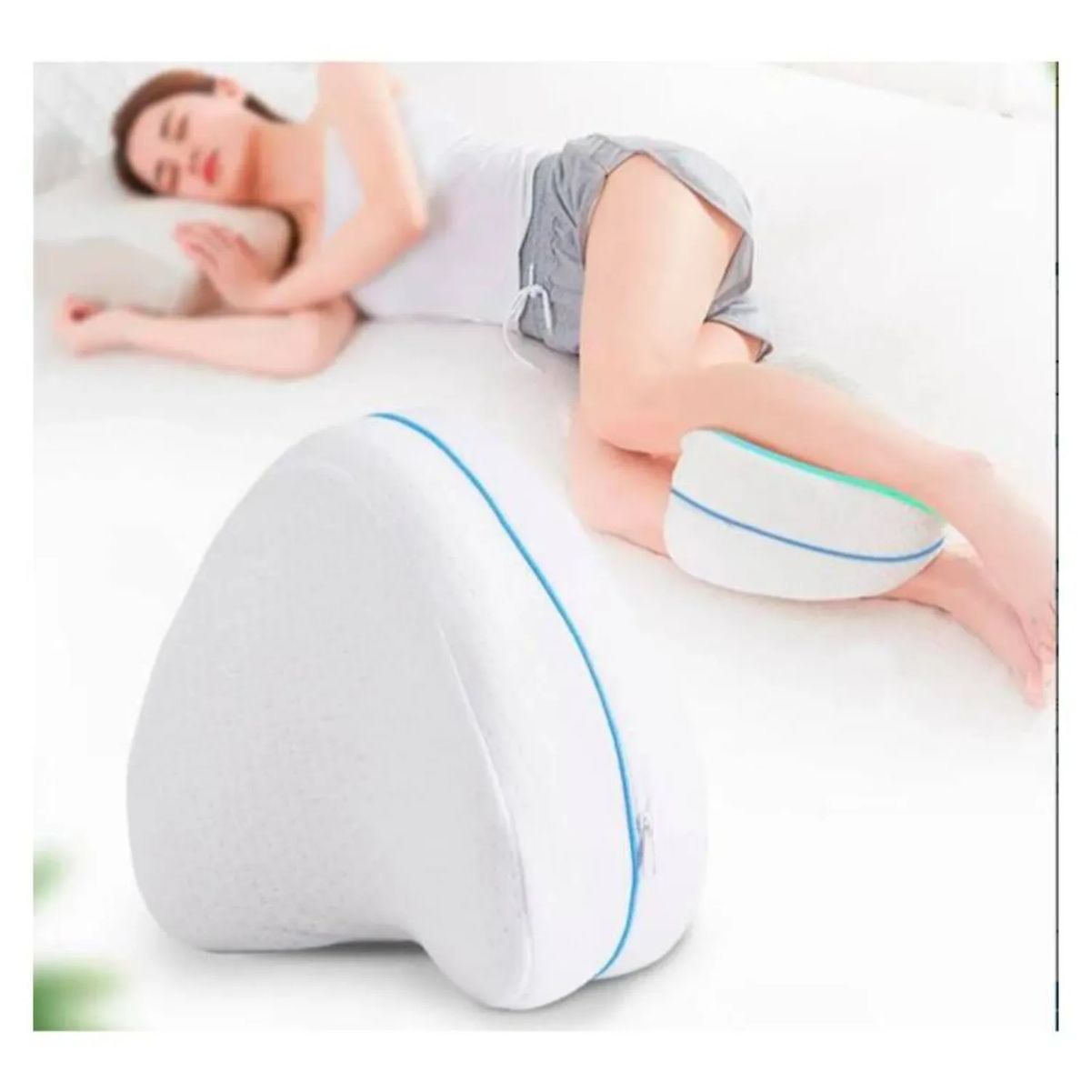 GENERICO - Almohada Ortopédica Ergonómico de Apoyo para Piernas y Rodillas