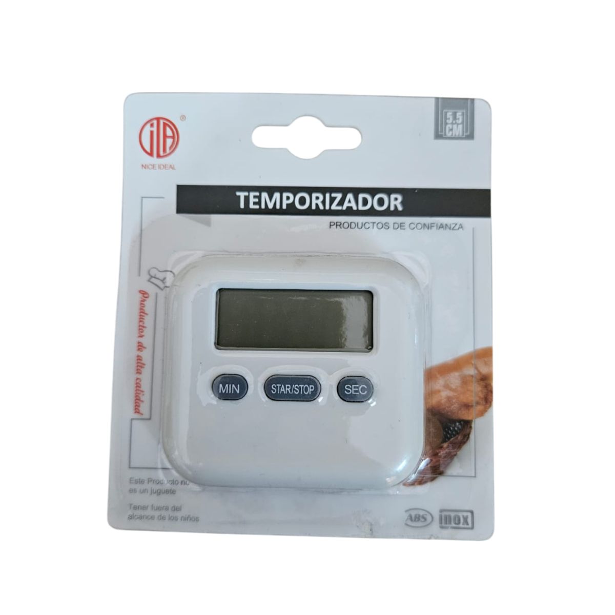 RELOJ TEMPORIZADOR CRONÓMETRO DIGITAL COCINA, marca GENERICO - Foto Principal