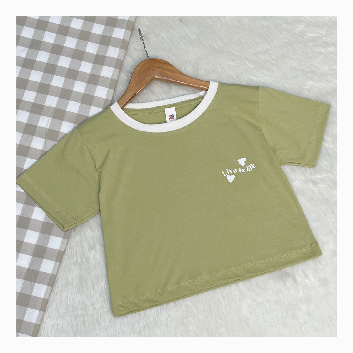 RYBIU IMPORT - Polo Crop Mujer urbano