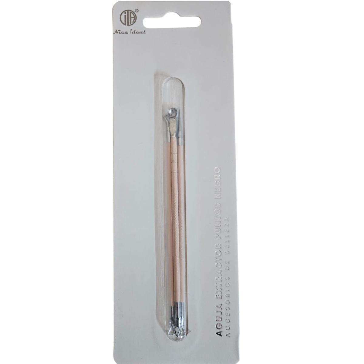 GENERICO - AGUJA PARA EL ACNÉ DE DOBLE EXTREMO REMOVEDOR EXTRACTOR