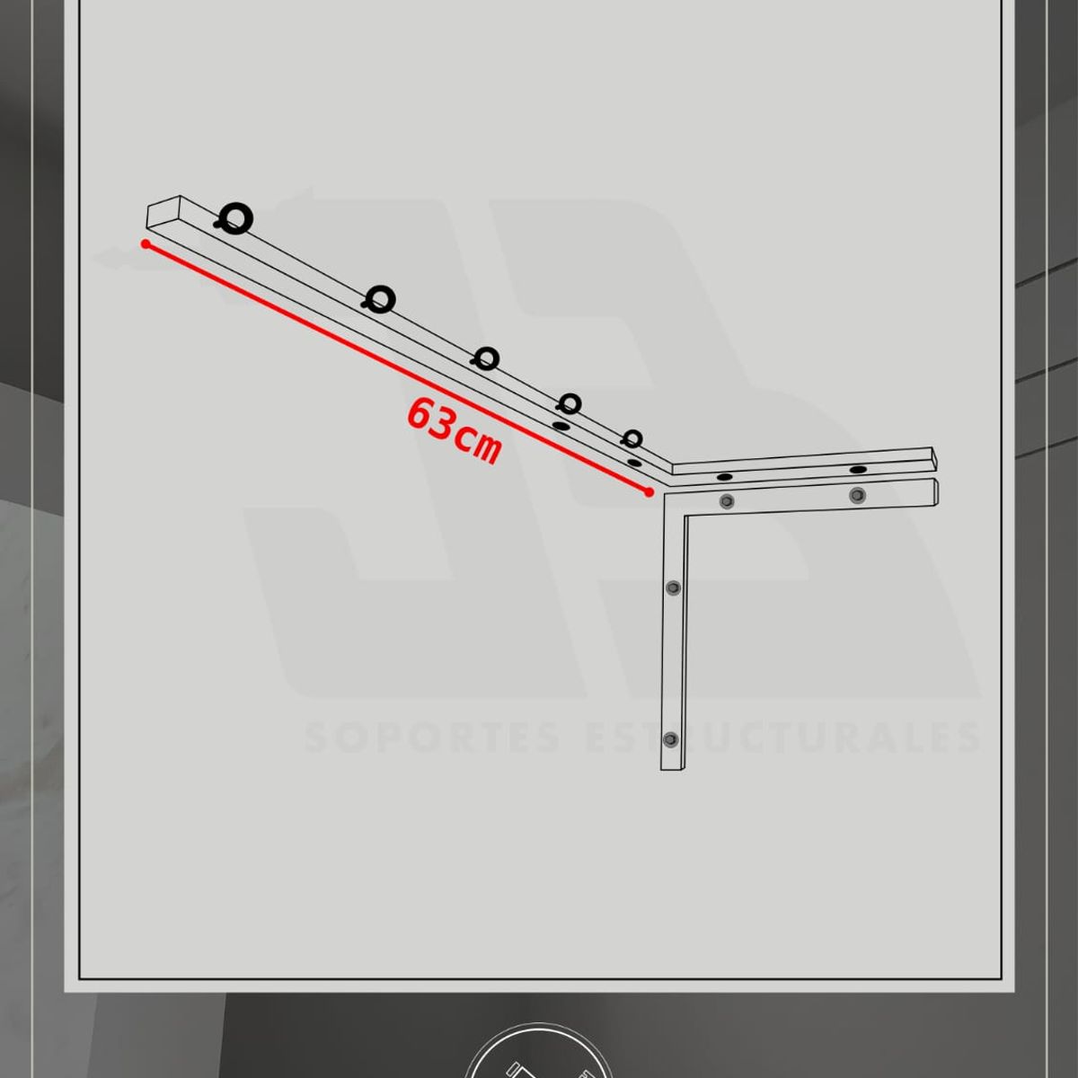 J3 RACKS - Tendedero plegable 5 filas negro
