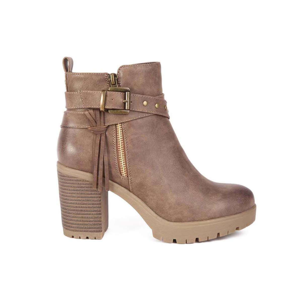 STHEF - Botas y Botines Mujer 7451 Taupe-STHEF