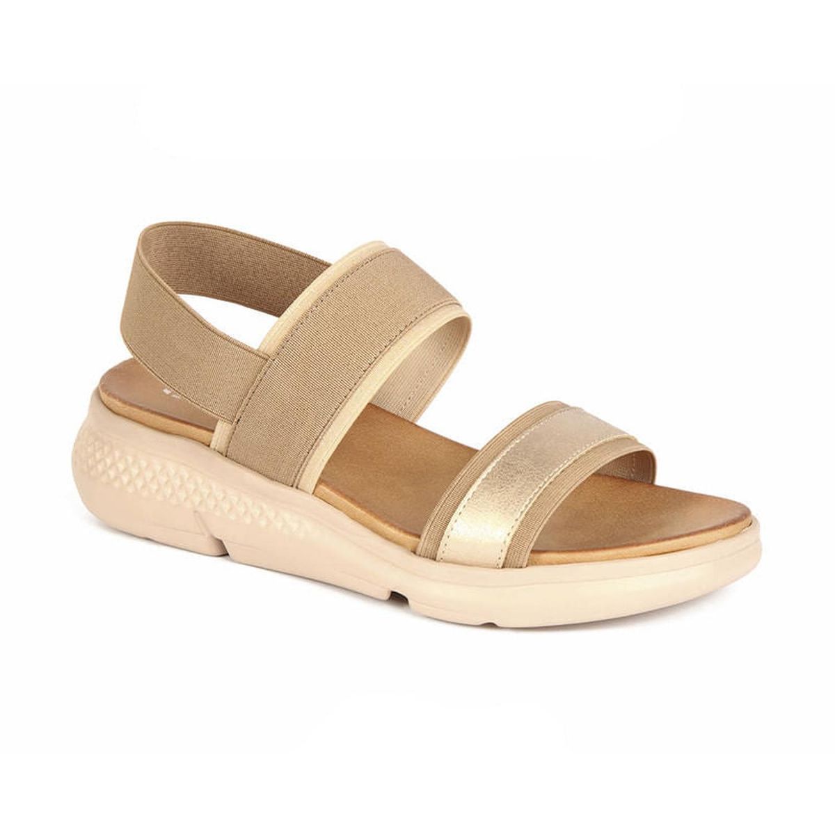 STHEF - Sandalia con correa Mujer 7778 DORADO-STHEF