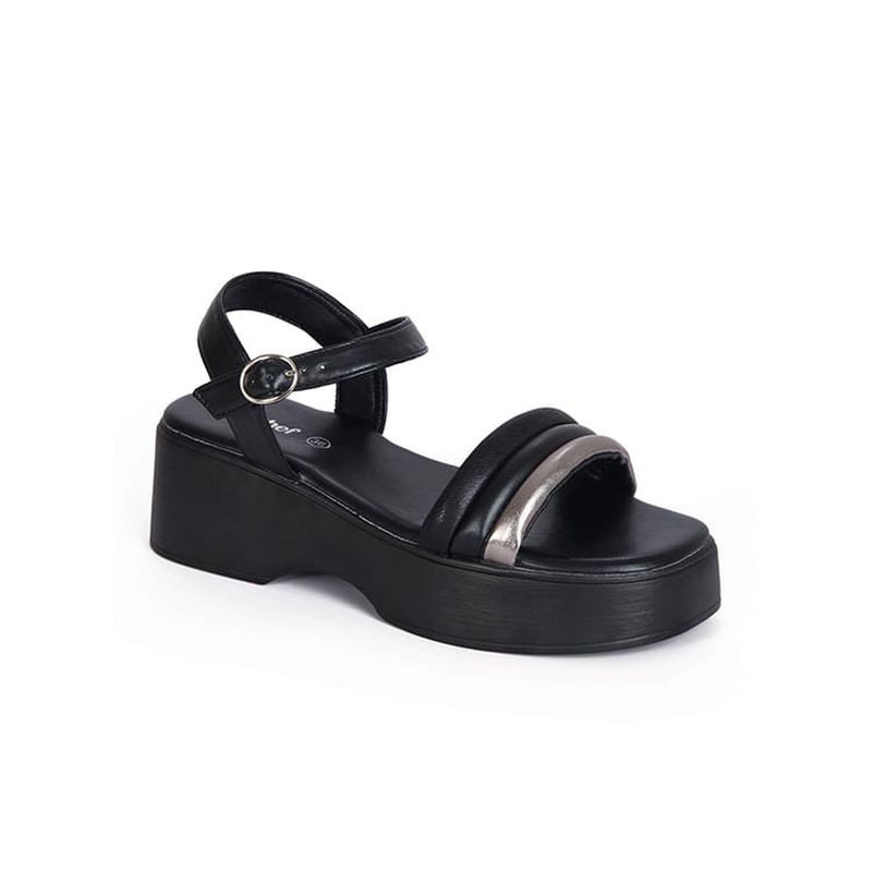 STHEF - SANDALIA MUJER STHEF CASUAL NEGRO 7827