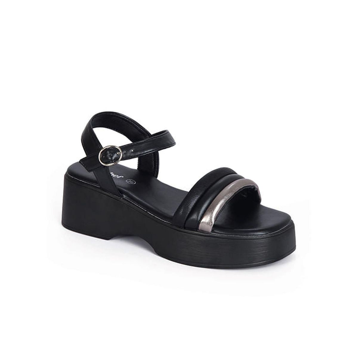 STHEF - SANDALIA MUJER STHEF CASUAL NEGRO 7827