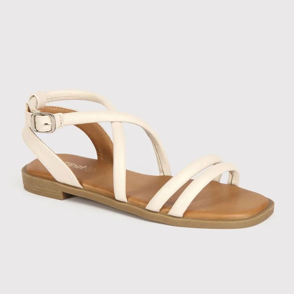 STHEF - SANDALIA MUJER STHEF CASUAL OFF WHITE 7743