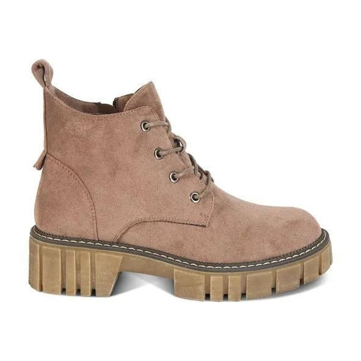 STHEF - BOTIN MUJER STHEF CASUAL TAUPE 7646