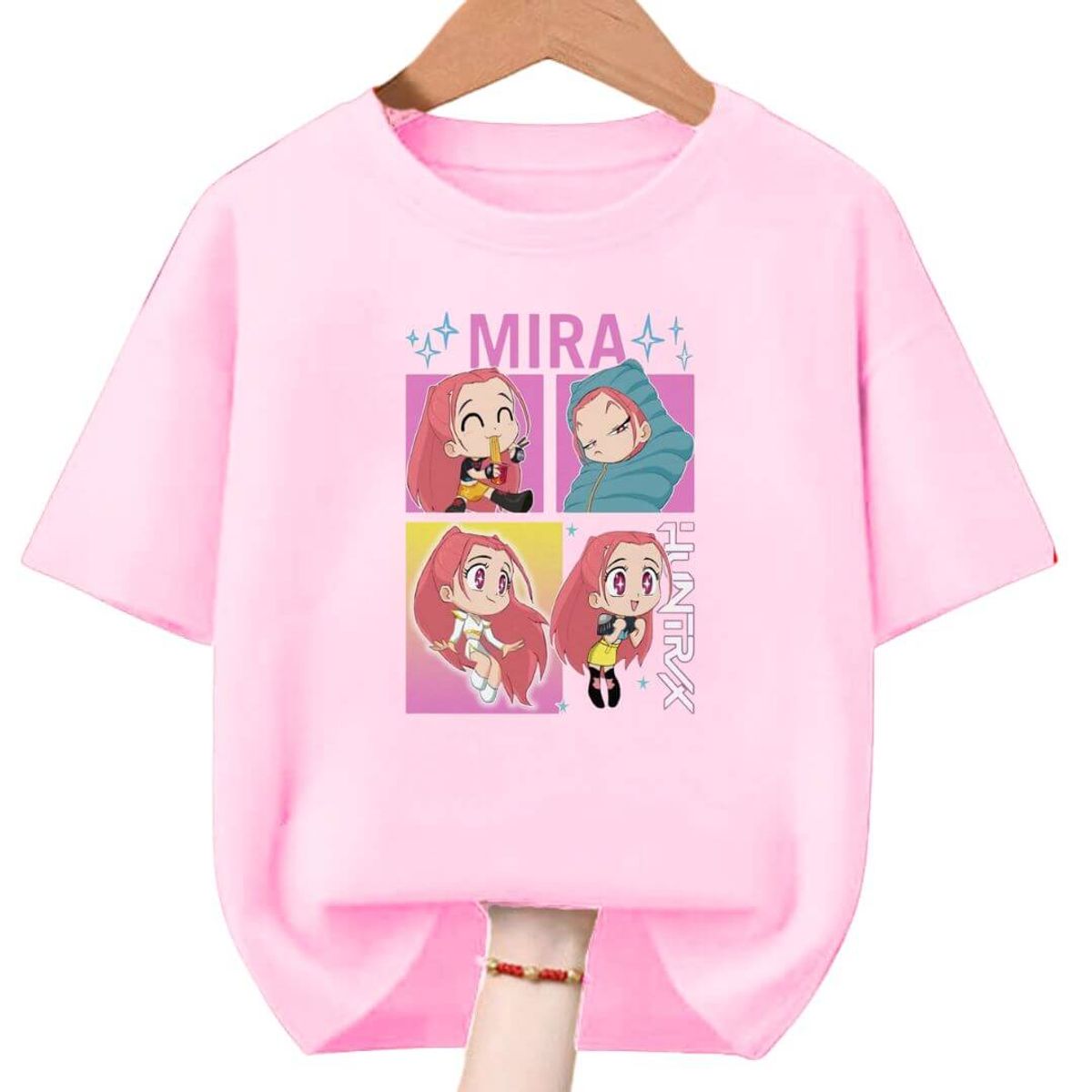 GENERICO - Polos Mira Kpop Guerreras Demon Hunters  - Tallas 6 hasta XL