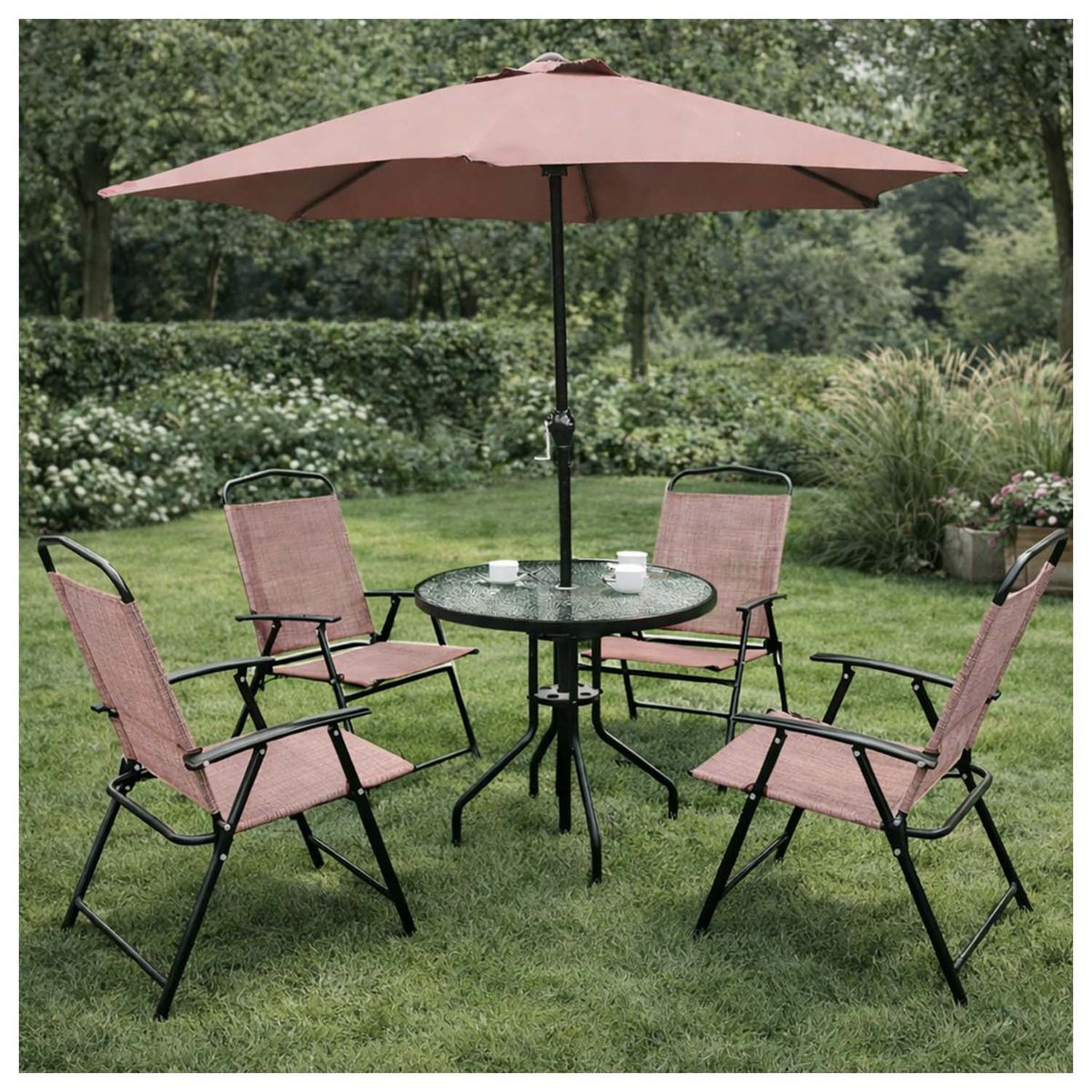 NOVAHUS - Set de Terraza 6 Piezas Recife