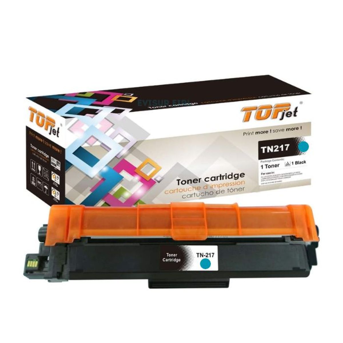 GENERICO - TONER COMPATIBLE BROTHER TN-217  CYAN