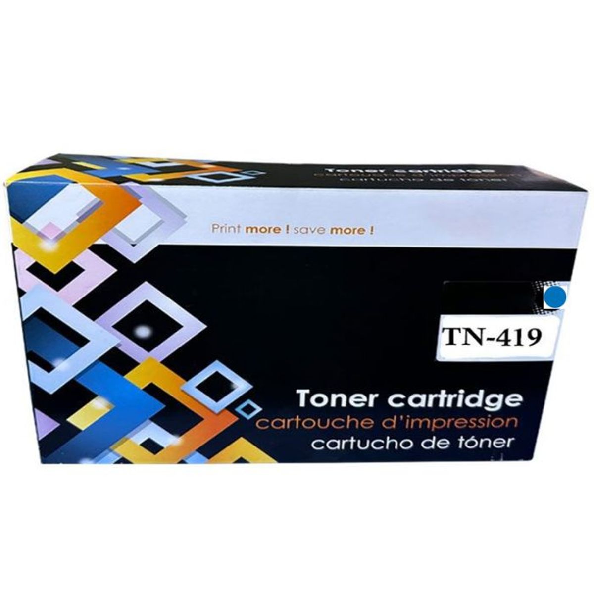 GENERICO - TONER COMPATIBLE TN-419 PARA BROTHER COLOR CYAN