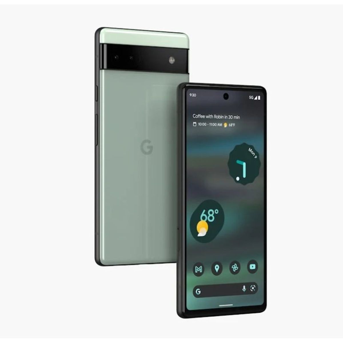 GOOGLE - Pixel 6a GX7AS 5G 6+128G Verde  Reacondicionado