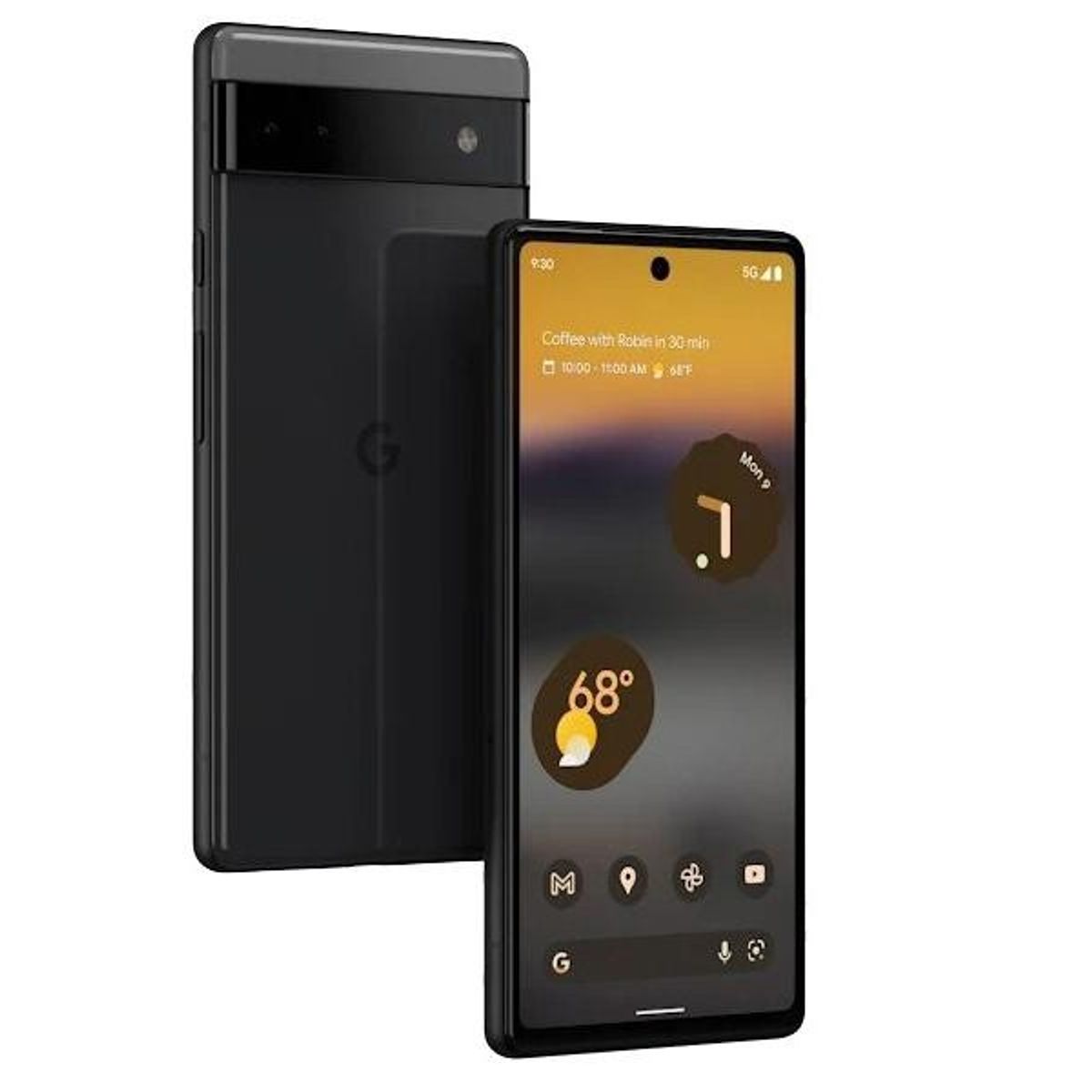 GOOGLE - Pixel 6a GX7AS 5G 6+128G Negro  Reacondicionado