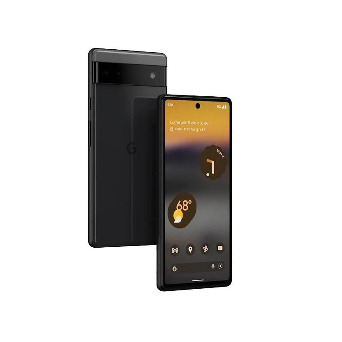 GOOGLE - Pixel 6a GX7AS 5G 6+128G Negro  Reacondicionado
