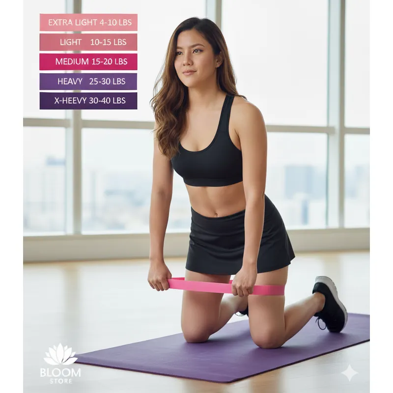 YOGA - KIT DE ENTRENAMIENTO PELOTA DE PILATES + BANDAS ELÁSTICAS MULTINIVEL