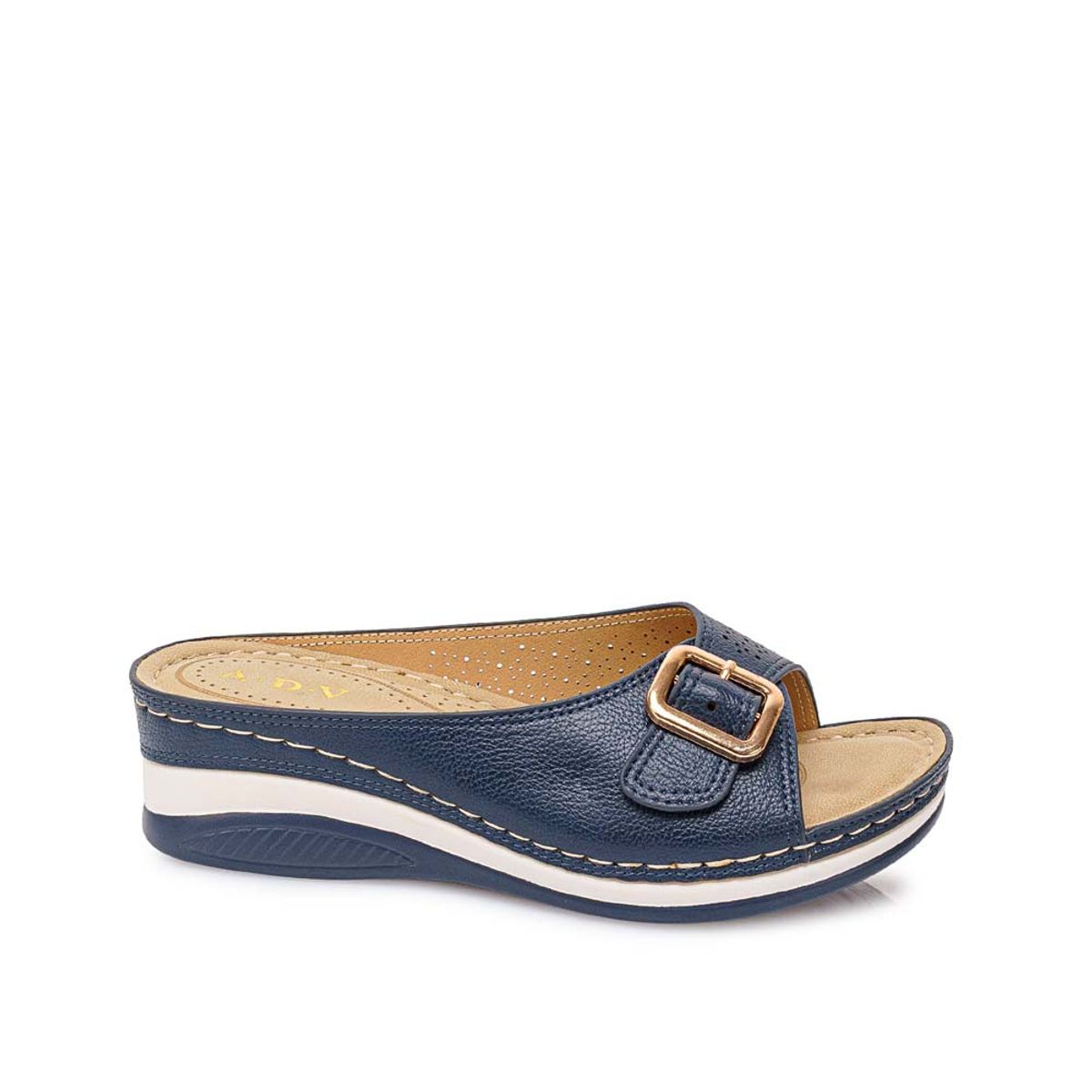 ADV - Sandalia Slide Casual ABY-2601 Azul ADV