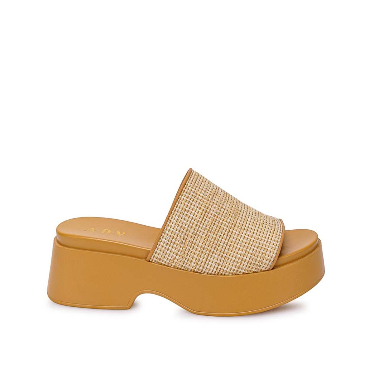 ADV - Sandalia Slide Casual ABY-2604 Beige ADV