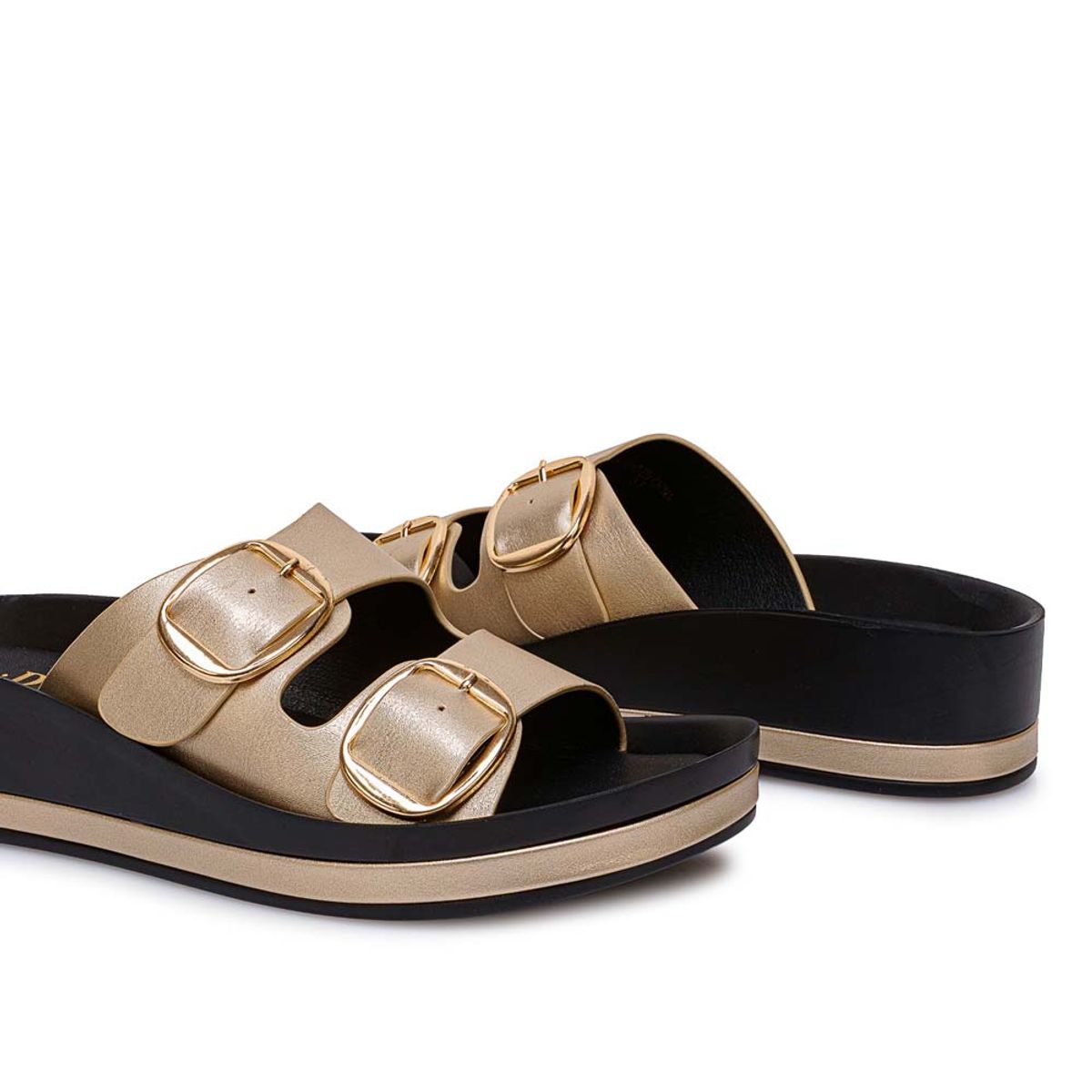 ADV - Sandalia Strap Casual ANA-2623 Dorado ADV