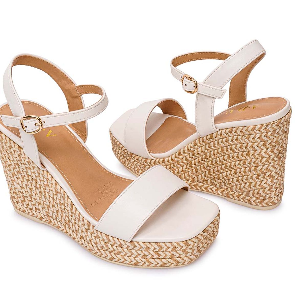 ADV - Sandalia Dorsay Casual ANA-2632 Blanco ADV