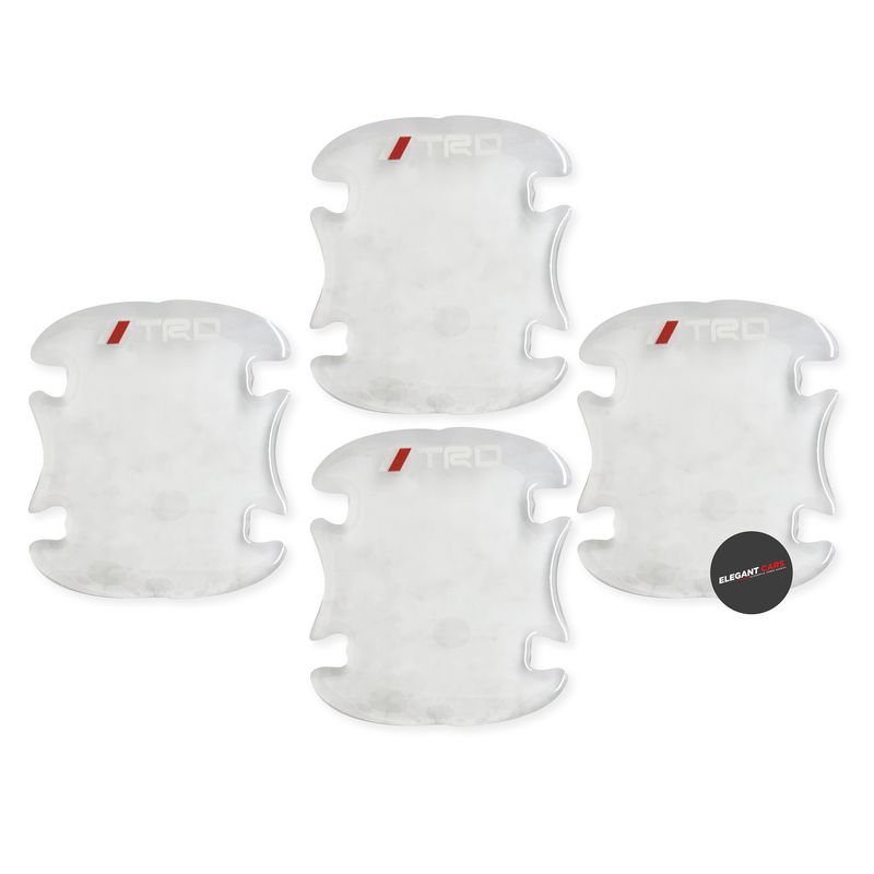 GENERICO - Protector De Tazona De Puerta Transparente Trd 4pcs