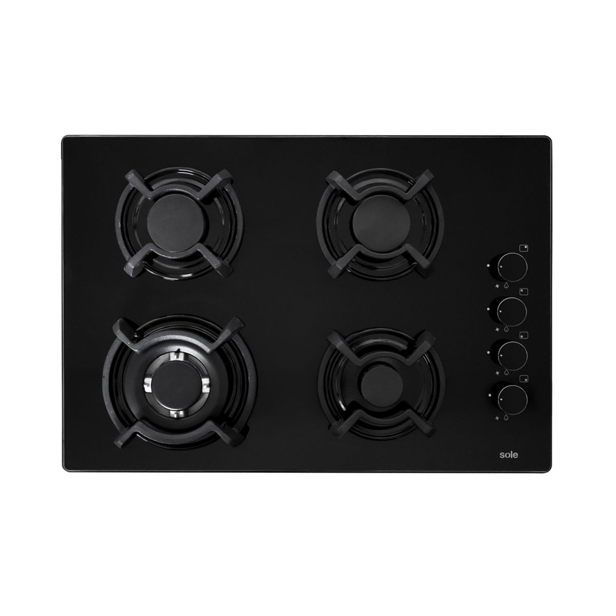 SOLE - Encimera Sole Vidrio Templado 65 Cm