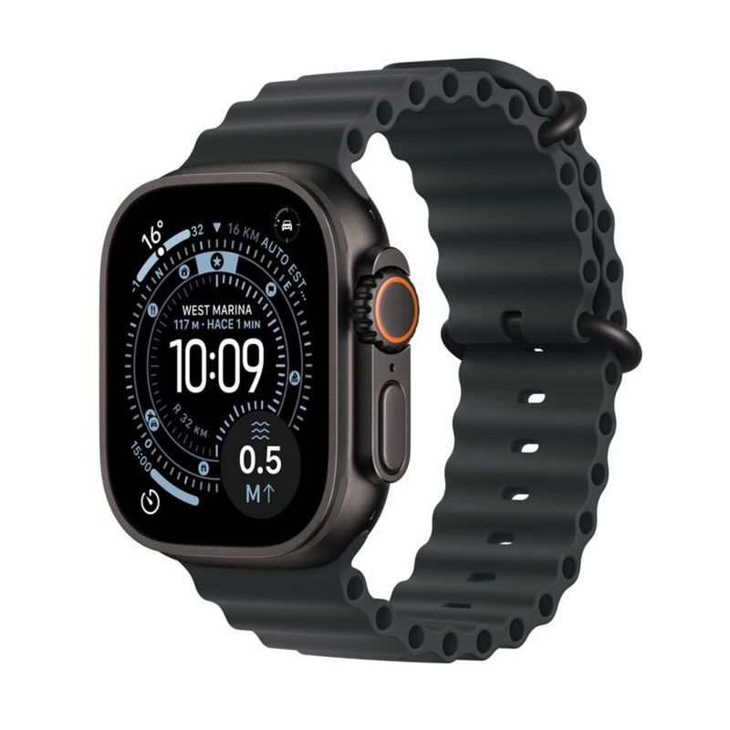 APPLE - Apple Watch Ultra 3 GPS + Celular 49mm - Black Titanium