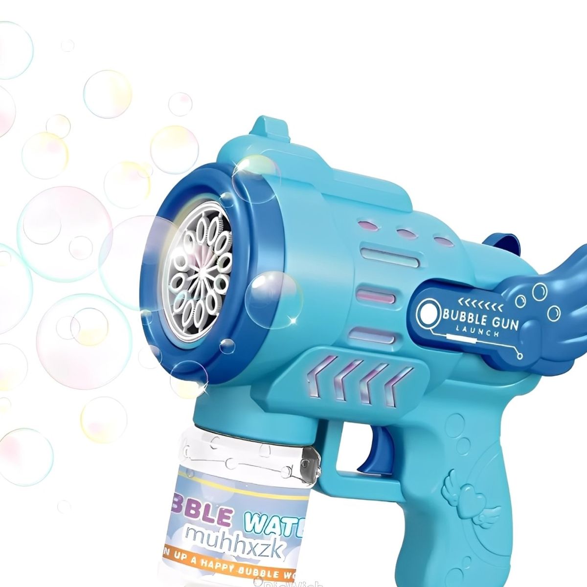 GENERICO - PISTOLA DE BURBUJABubble Gun - CELESTE CON AZUL