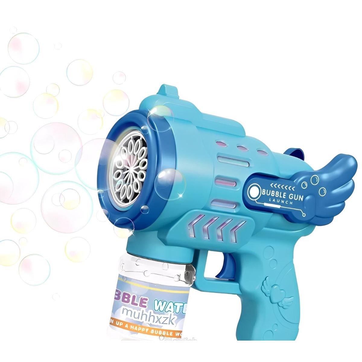 GENERICO - PISTOLA DE BURBUJABubble Gun - CELESTE CON AZUL
