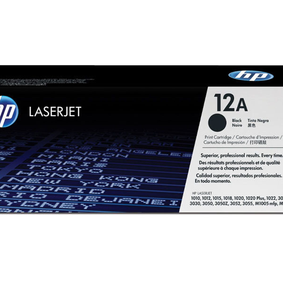 HP - TONER HP Q2612A 12A L.J 1020 NEGRO 2.000 PAGINAS