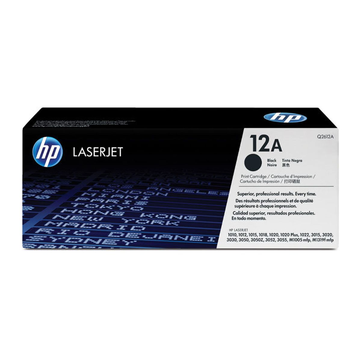 HP - TONER HP Q2612A 12A L.J 1020 NEGRO 2.000 PAGINAS