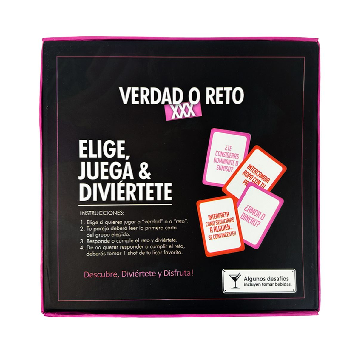 GENERICO - Juego De Mesa Para Parejas Verdad O Reto