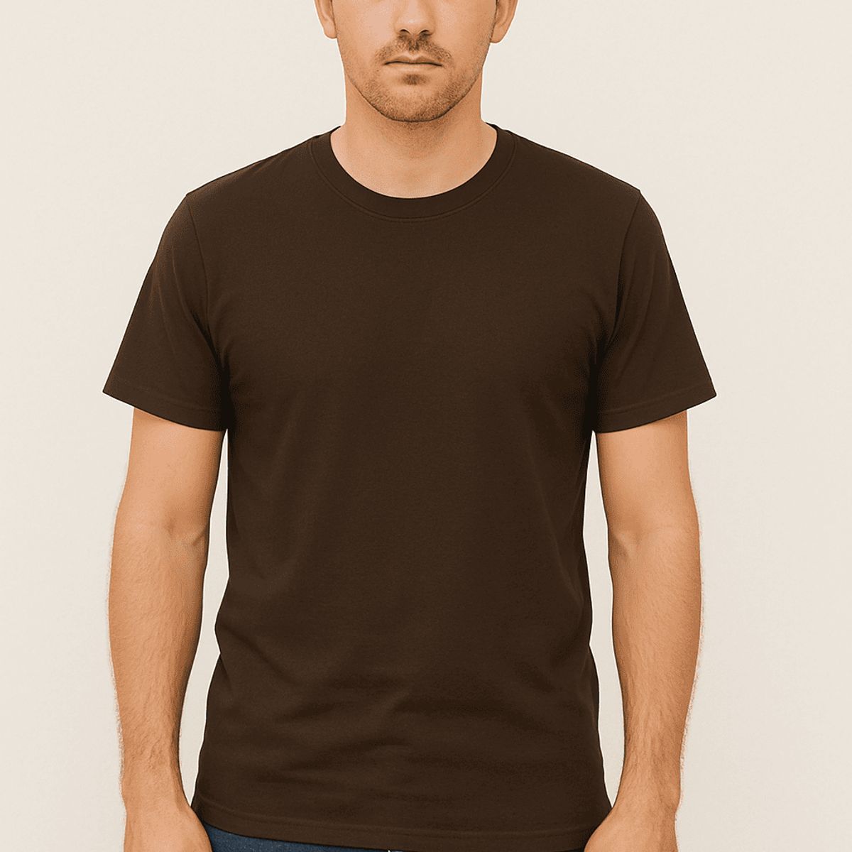 GENERICO - Polos Básicos Pack 3 - Color Chocolate