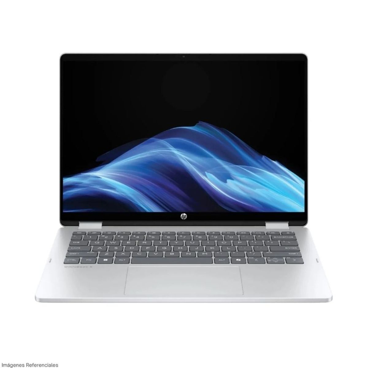 HP - Laptop HP OmniBook 5 Flip 14-FP0013DX Intel Core 5 120U 8GB RAM 512GB SSD 14" 2K Touch - Silver