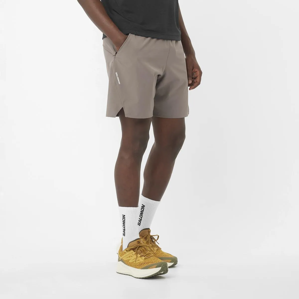 Salomon - Shorts de Running Shakeout 7 Core 2en1 Hombre - Salomon