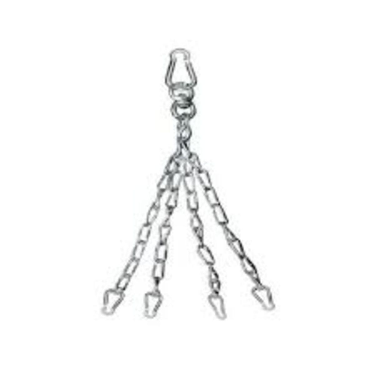 ALPHA GYM - Cadena para saco de boxeo colgador de acero inoxidable