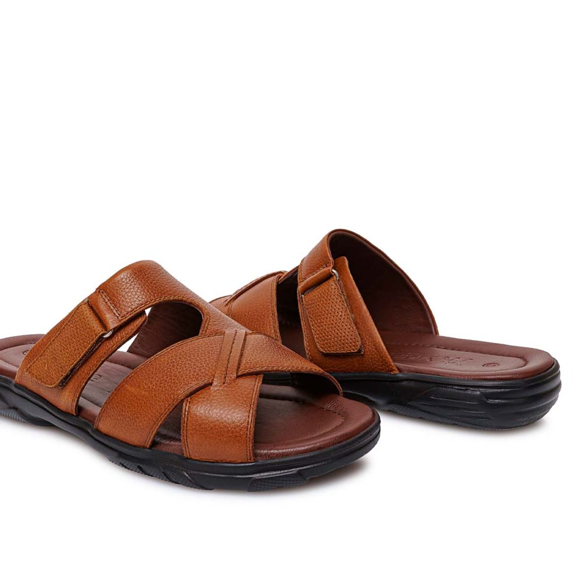 VIALE - Sandalia Slide Casual ANGELO-2609 Miel Viale Homme