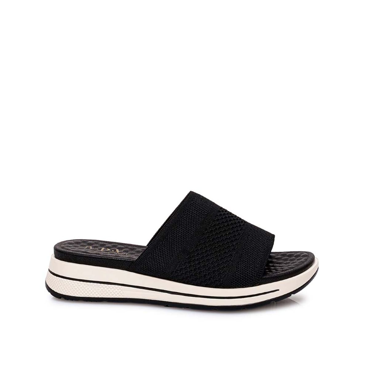 ADV - Sandalia Slide Casual LAU-2601 Negro ADV