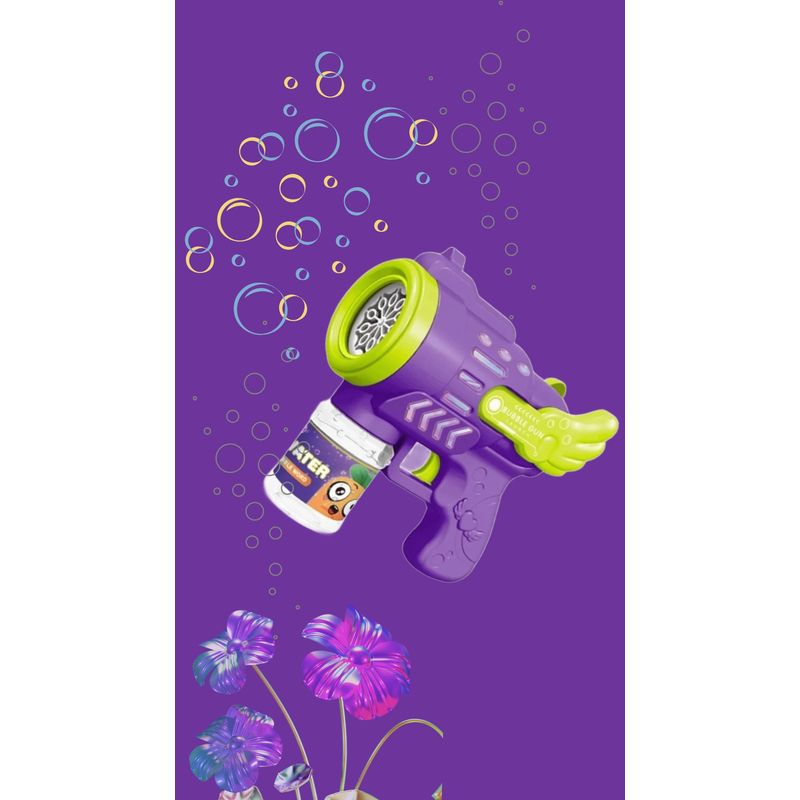 GENERICO - PISTOLA DE BURBUJABubble Gun - MORADO