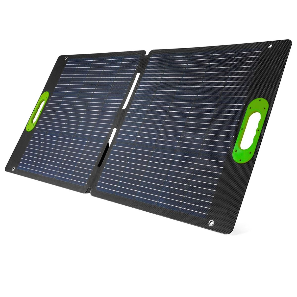 SANC - Panel Solar 100W Portátil Plegable con salidas USB y para estaciones