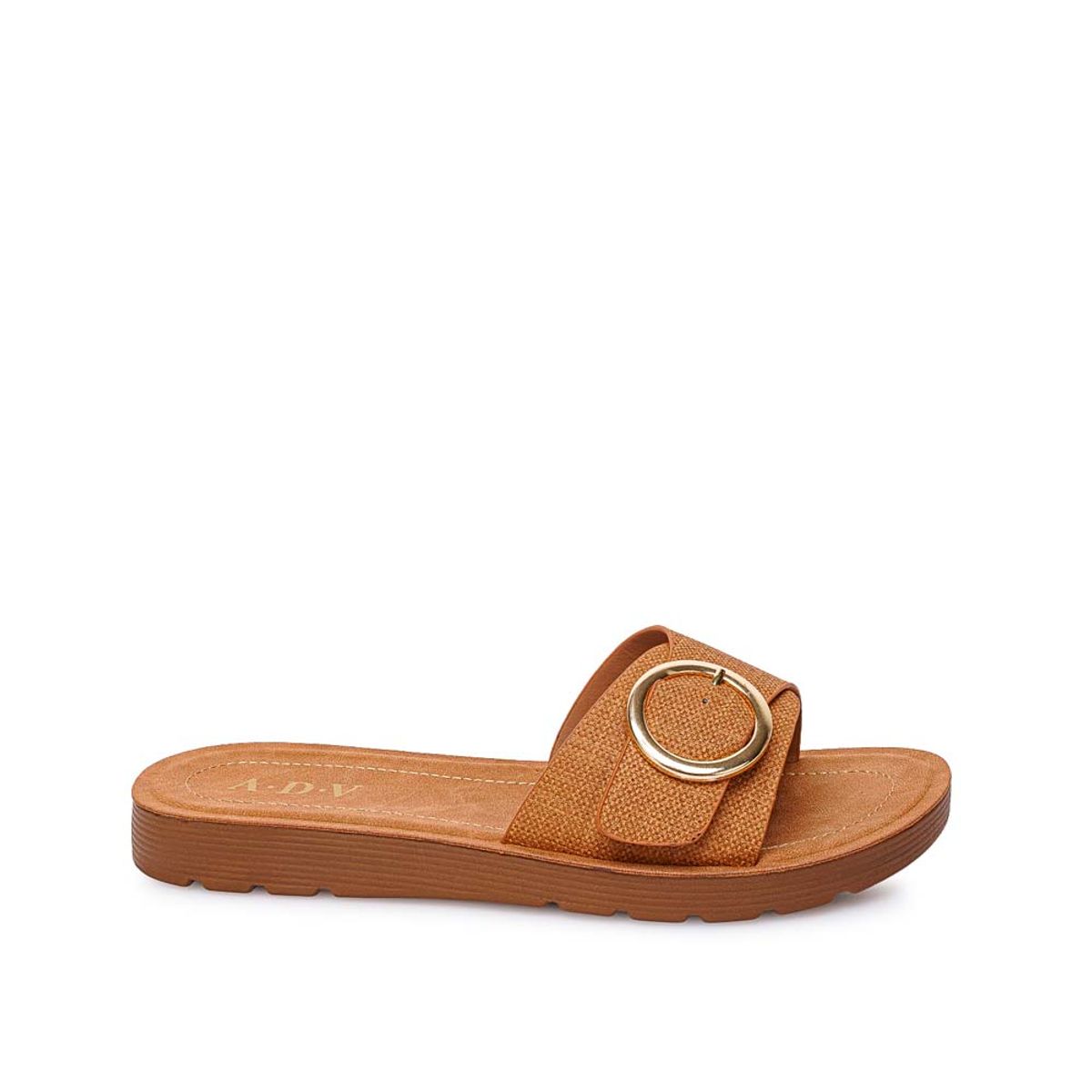 ADV - Sandalia Slide Casual CAMI-2604 Natural ADV