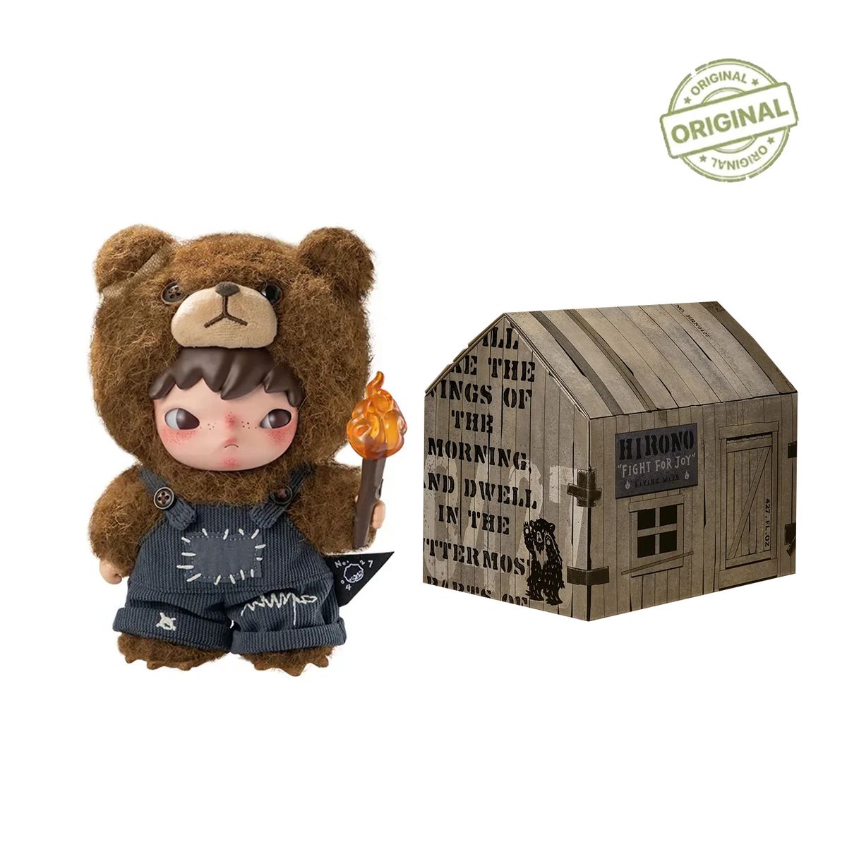 POP MART - Living Wild Giht For Joy Plush Doll Producto 100% Original