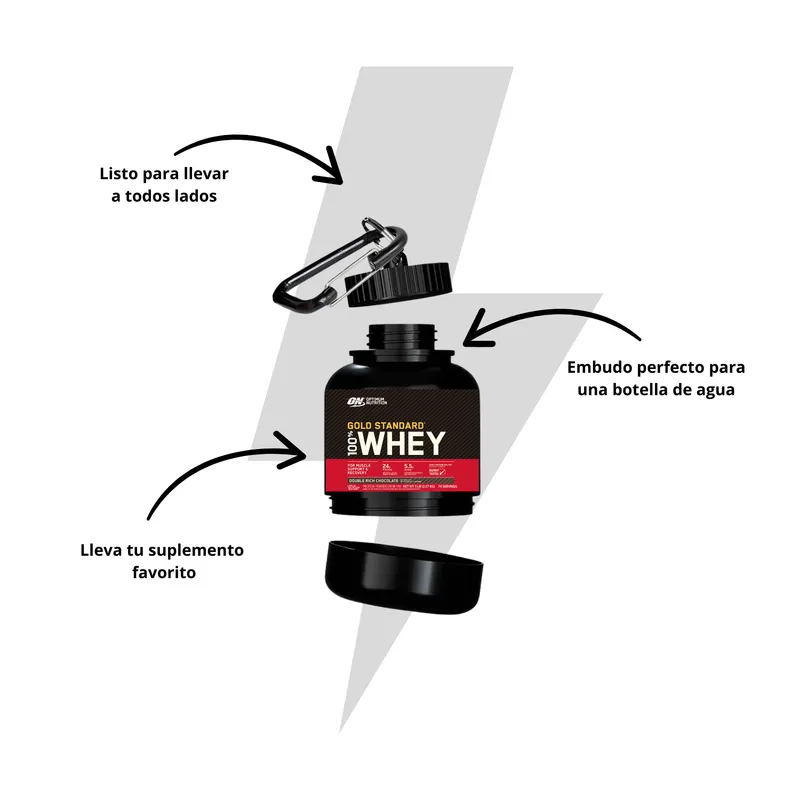 GENERICO - PORTA PROTEINA GOLD STANDARD - PORTASUPLEMENTOS