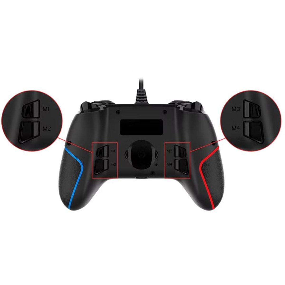 REDRAGON - Gamepad Redragon RIFT G710 Cableado con Vibración y Macros