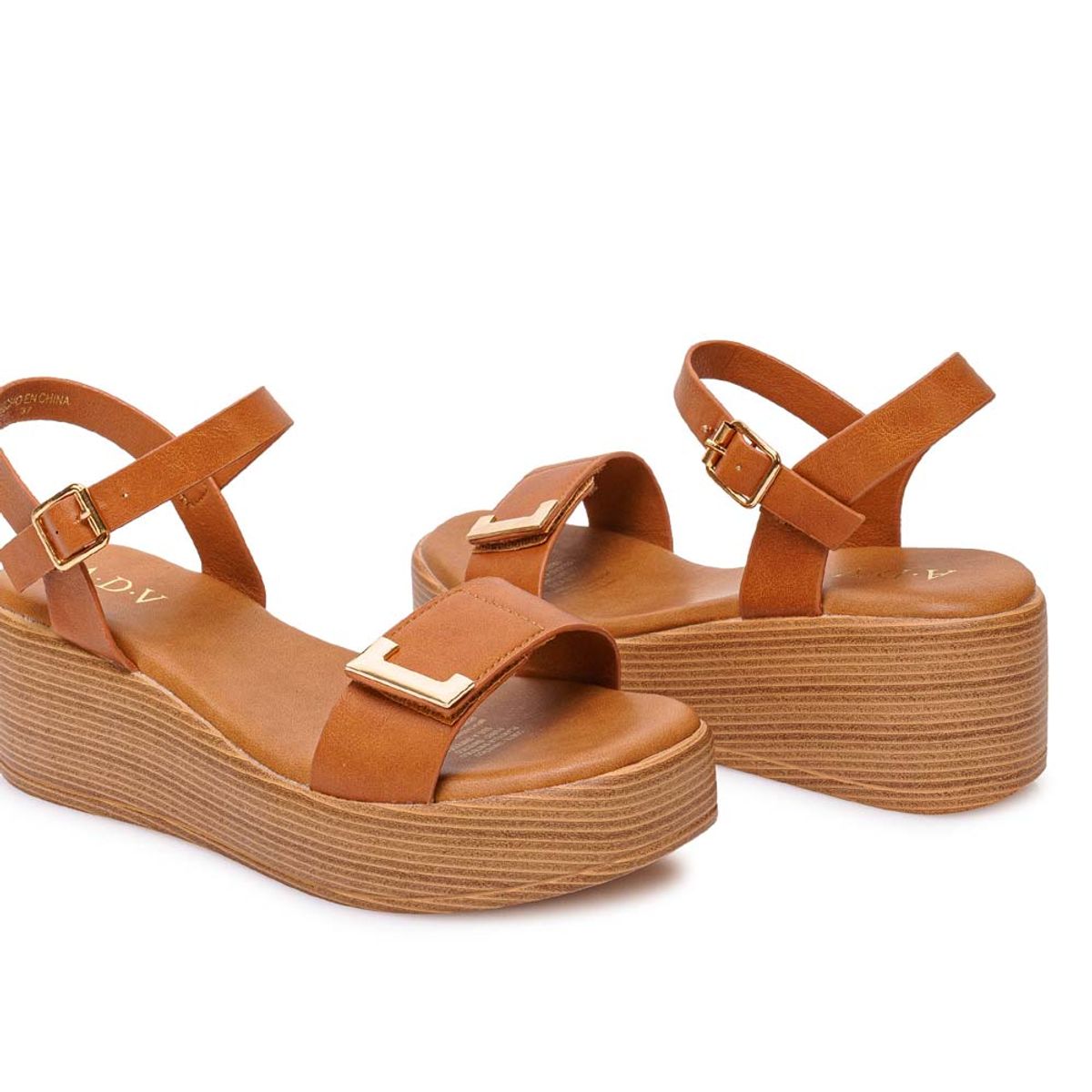 ADV - Sandalia Dorsay Casual ANA-2605 Natural ADV