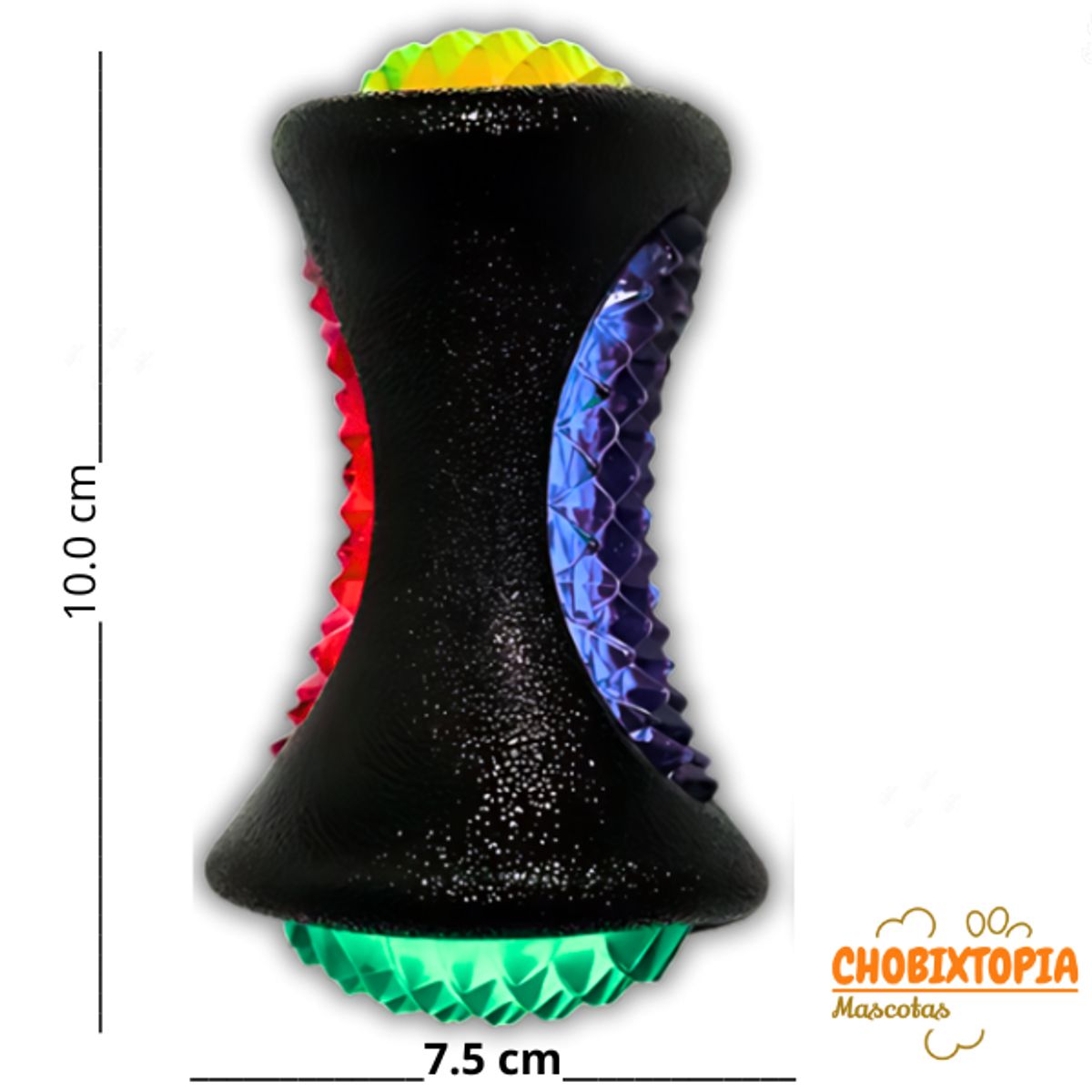 GENERICO - HUESO PARA PERROS LUCES LED